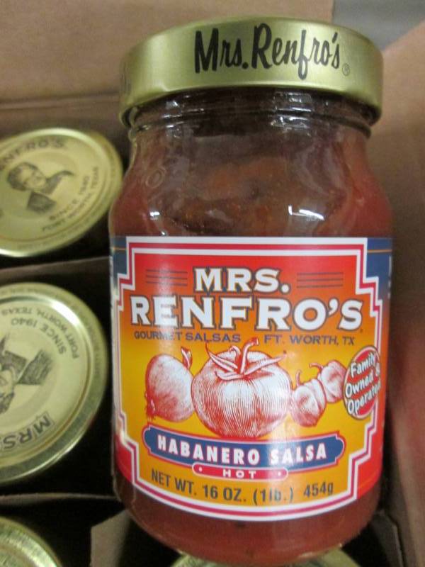 3 - 16 oz Jars Mrs. Renfros Habane...