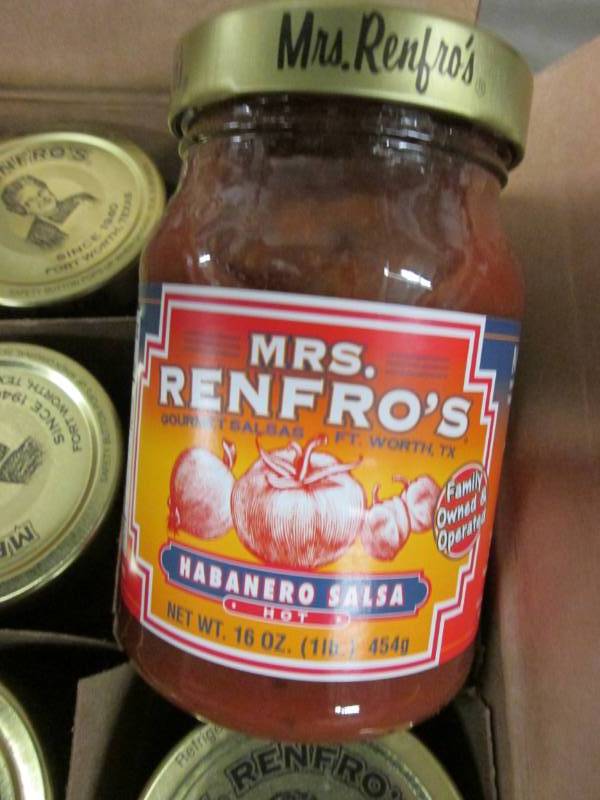 3 - 16 oz Jars Mrs. Renfros Habane...