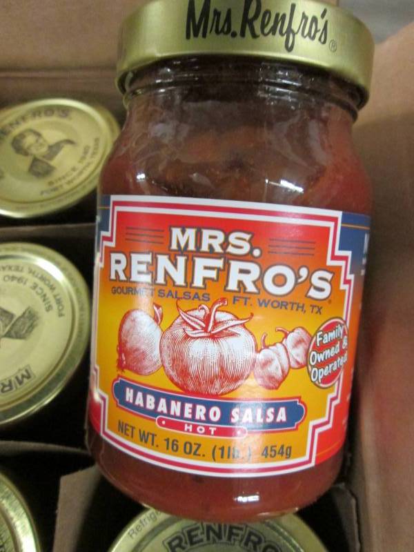 3 - 16 oz Jars Mrs. Renfros Habane...