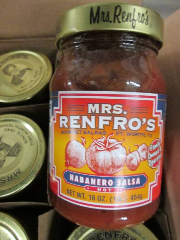 3 - 16 oz Jars Mrs. Renfros Habane...
