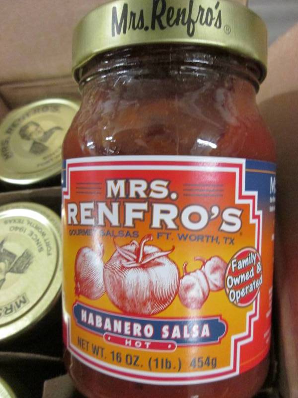 3 - 16 oz Jars Mrs. Renfros Habane...