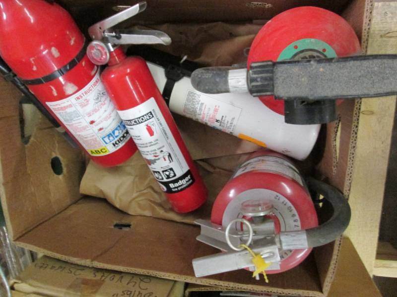5 Fire Extinguishers...