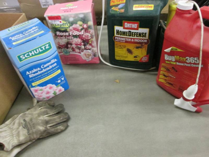 Plant Food & Insect Control...