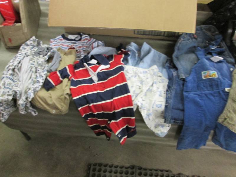 Large Box Baby Boy Clothes...