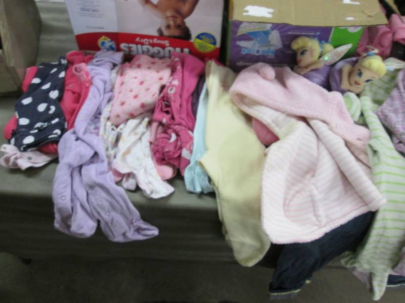 3 Small Boxes Baby Girl & Toddler C...