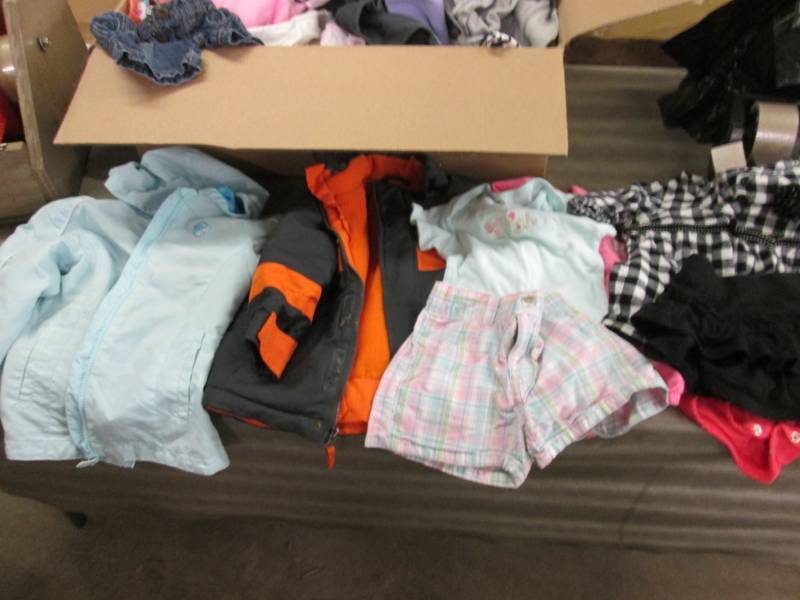Large Box of Mixed Toddler Clothes ...