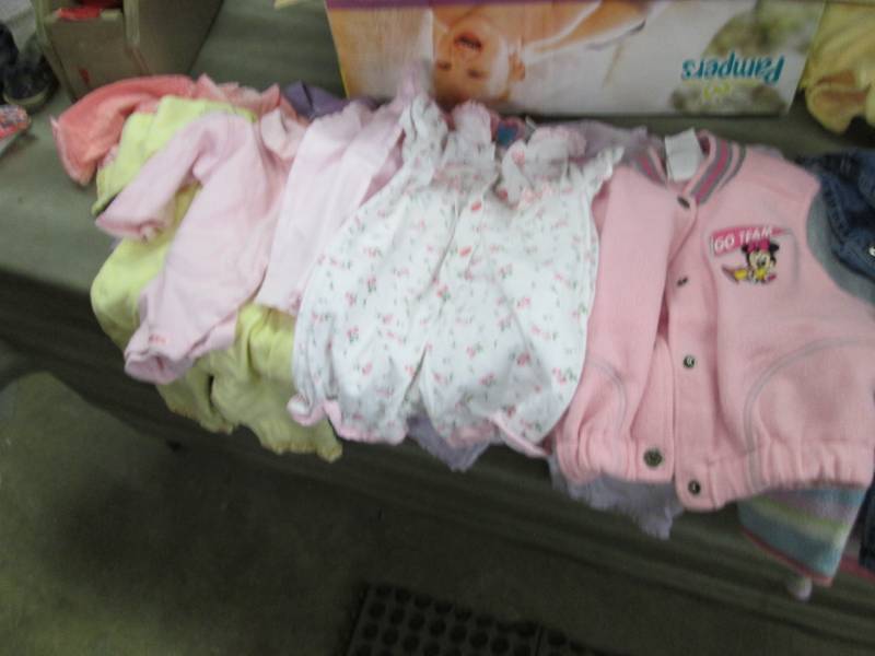 2 Boxes of Baby & Toddler Girl Clot...