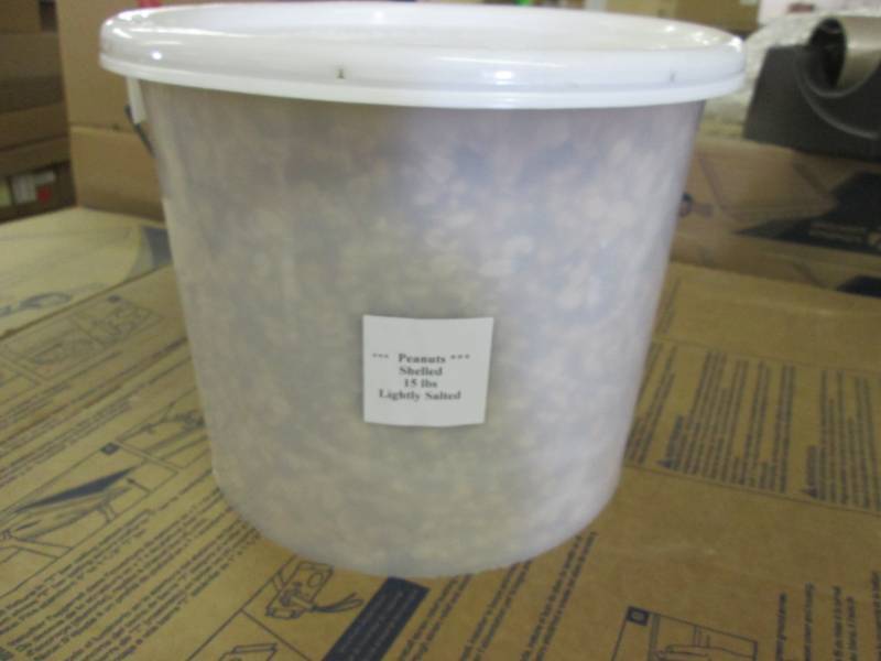 15 Lb Bucket of Lightly Salted Shel...