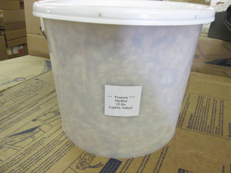 15 Lb Bucket of Lightly Salted Shel...