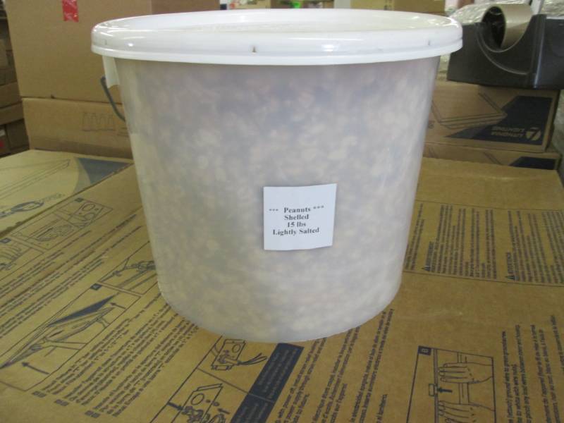 15 Lb Bucket of Lightly Salted Shel...