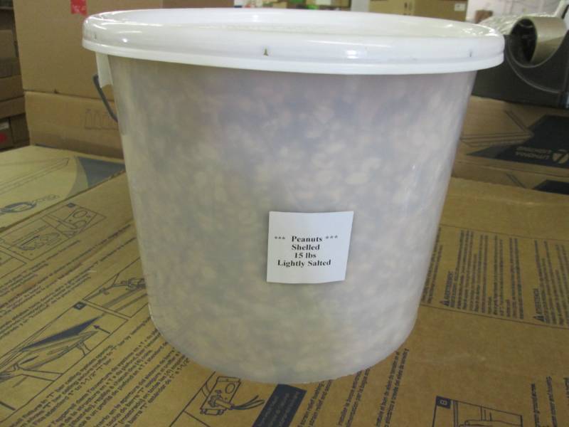 15 Lb Bucket of Lightly Salted Shel...