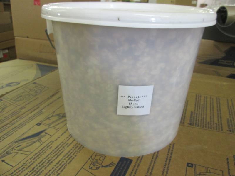 15 Lb Bucket of Lightly Salted Shel...