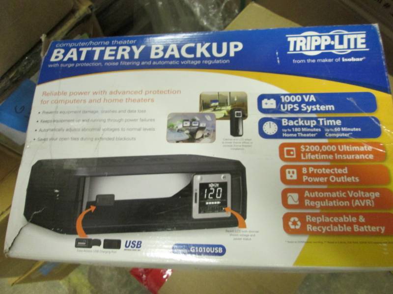 Tripp-Lite 1000VA UPS System Batter...