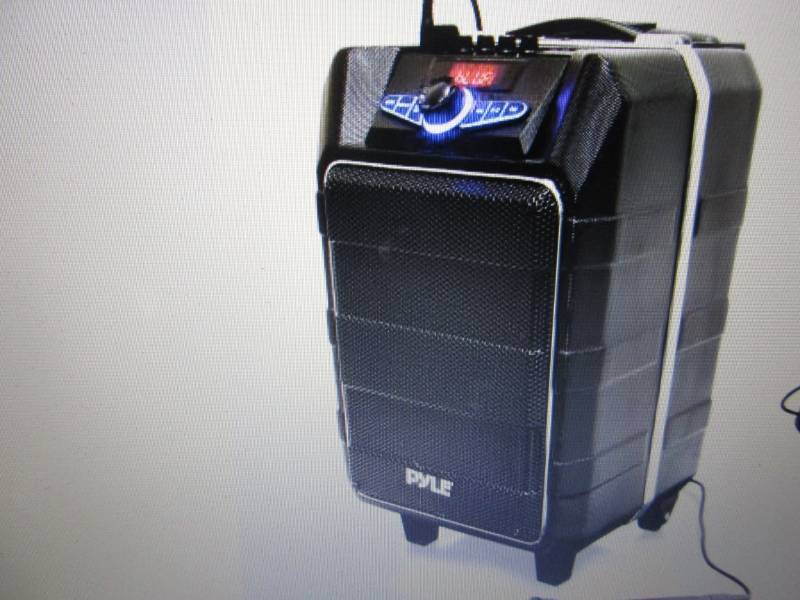Pyle Bluetooth Trolley Speaker open...