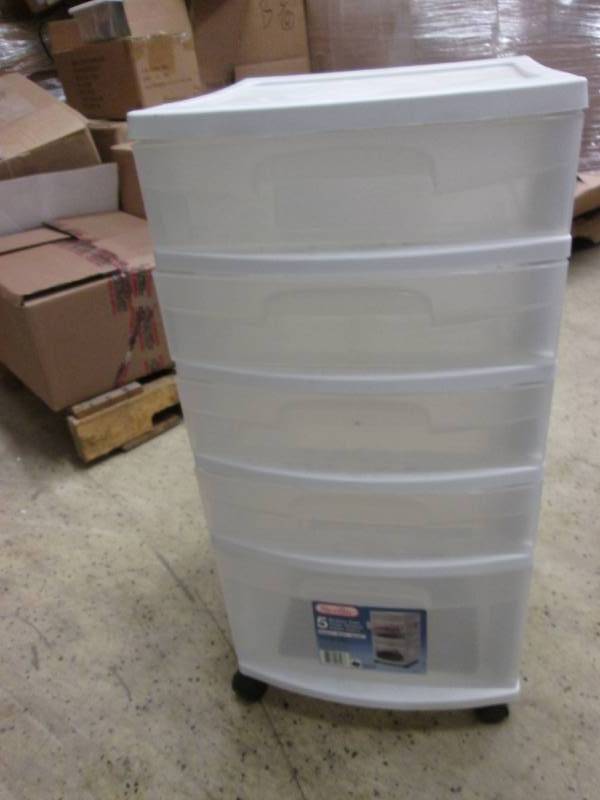 Sterilite 5 Drawer Cart...