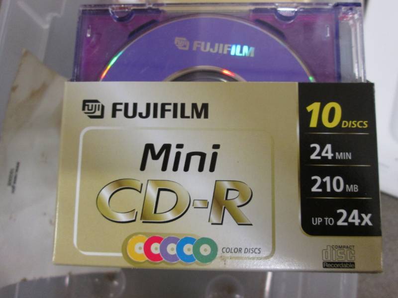 Large Lot FujiFilm Mini- CD-Rs in ...