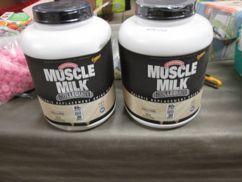 2- 5.29 lb Muscle Milk- Best date 4...