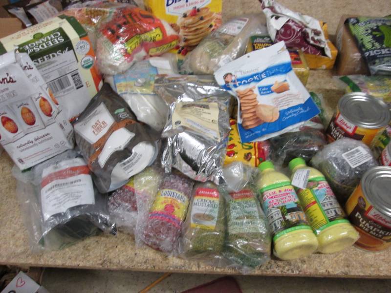 Assorted Foods & Dried Goods past d...