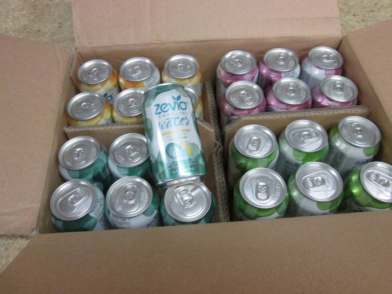 Zevia Zero Calorie Beverage, Lightl...