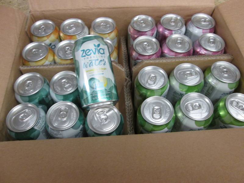 Zevia Zero Calorie Beverage, Lightl...