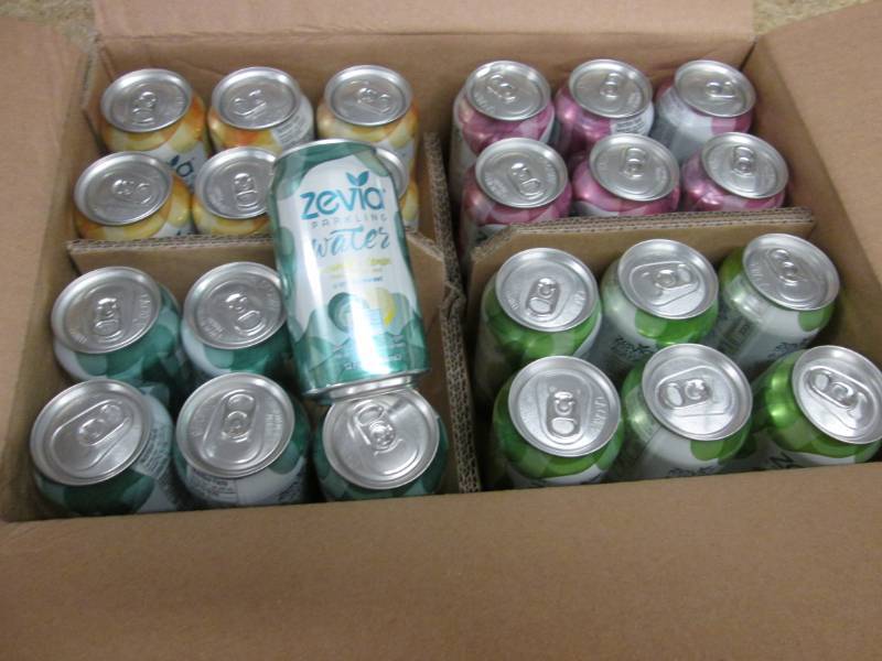 Zevia Zero Calorie Beverage, Lightl...