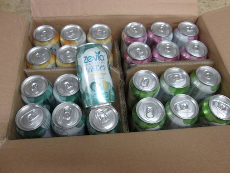 Zevia Zero Calorie Beverage, Lightl...