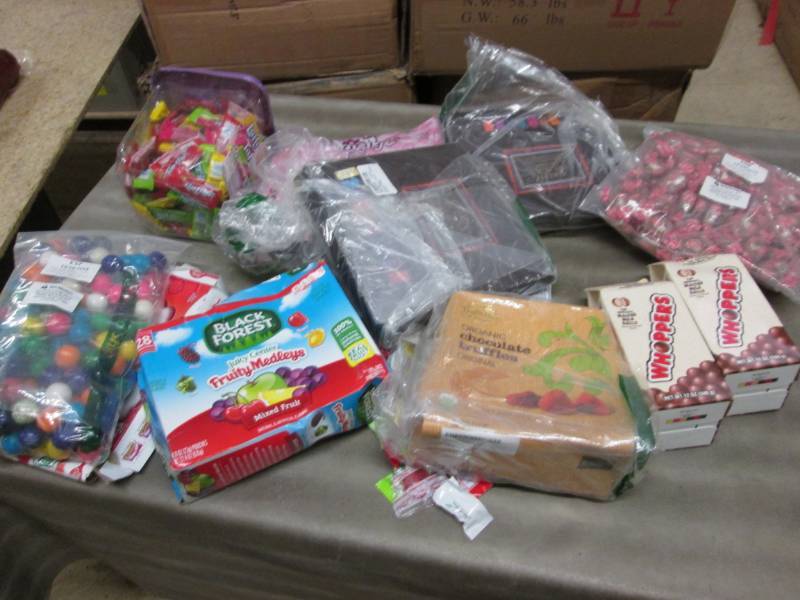 Assorted candies- past date...