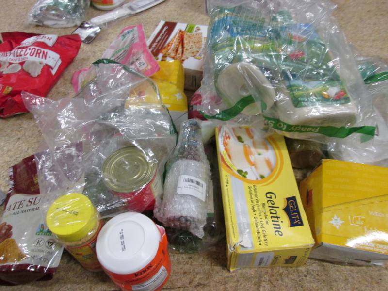 Assorted Food & Dried Goods- past d...