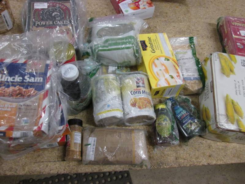 Assorted Food & Dried Goods- past d...