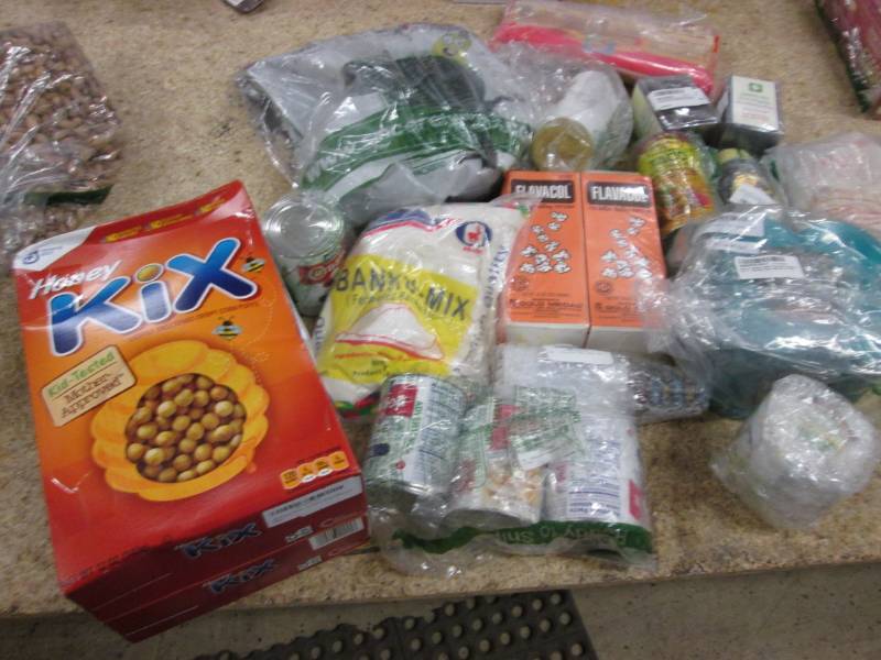 Assorted Food & Dried Goods- past d...