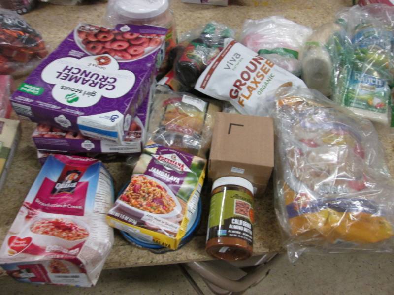 Assorted Food & Dried Goods- past d...