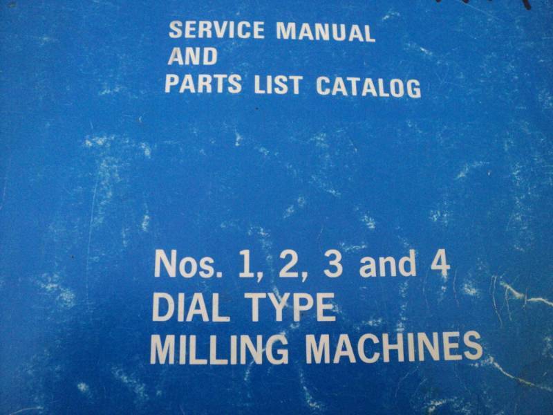 Vintage Machine Shop Tool Manual C...