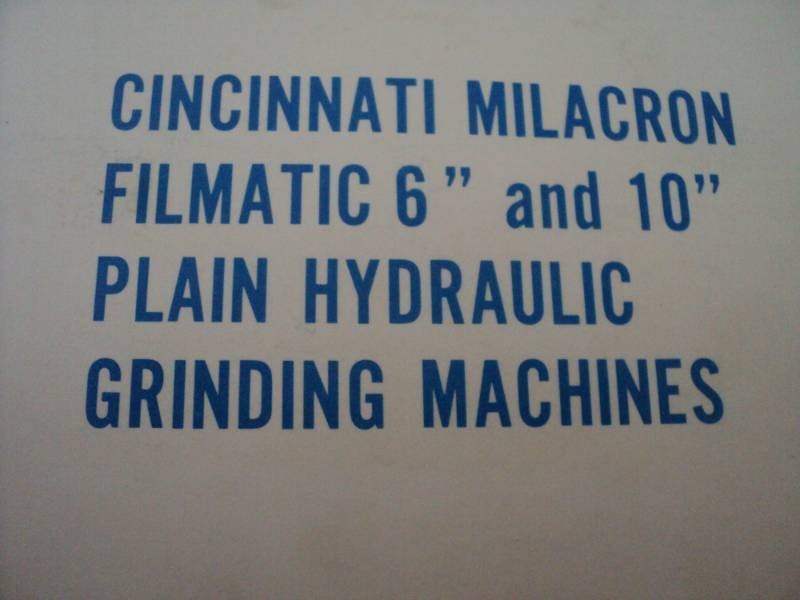 Vintage Machine Shop Tool Manual C...