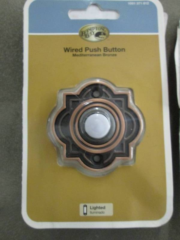 Lot of 4 Wired Push Buttons Retail ...