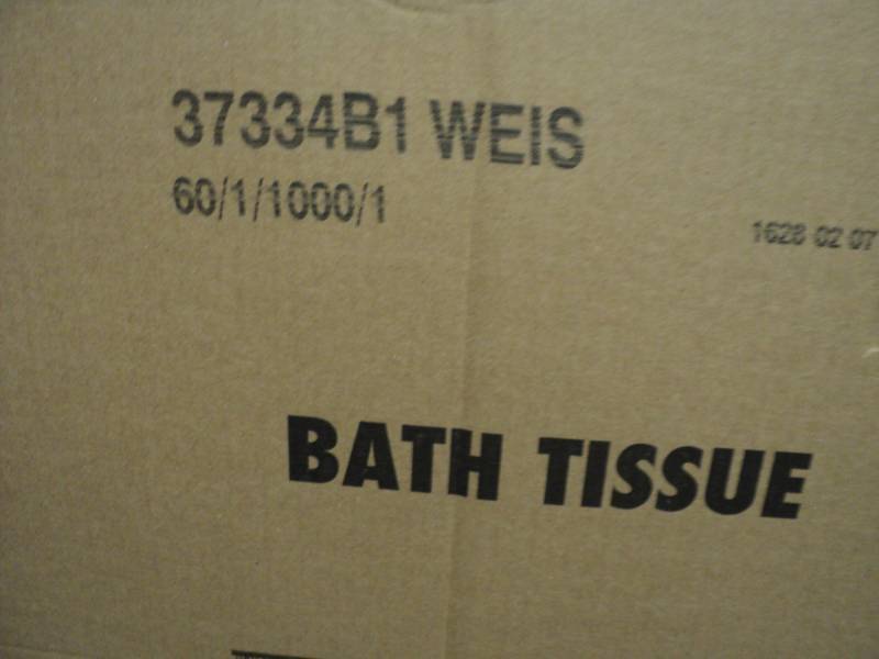 Box of 45 Weiss Bath Tissue- indivi...