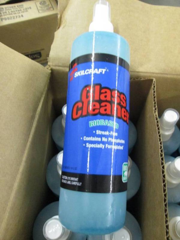 Case of 12 Skilcraft Glass Cleaner ...