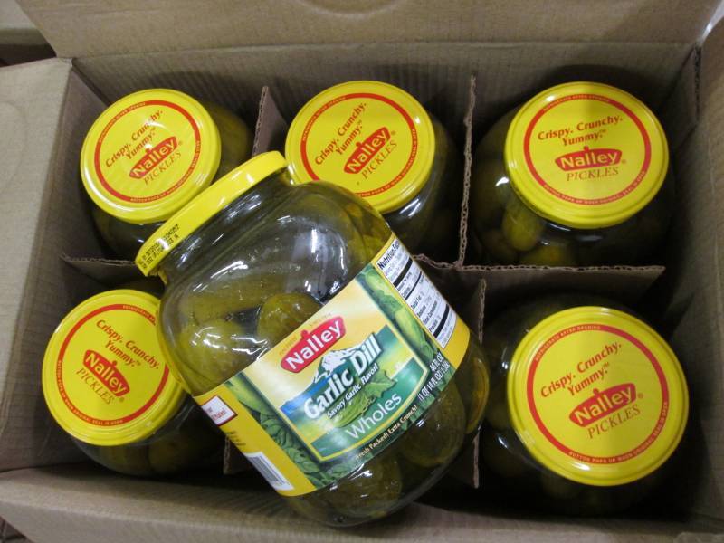 6 pack 1 quart whole Nalley Garlic ...