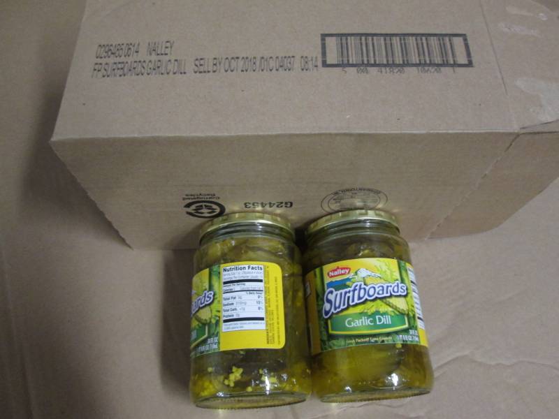 6 Jars, 24 fl oz. Nalley Surfboards...
