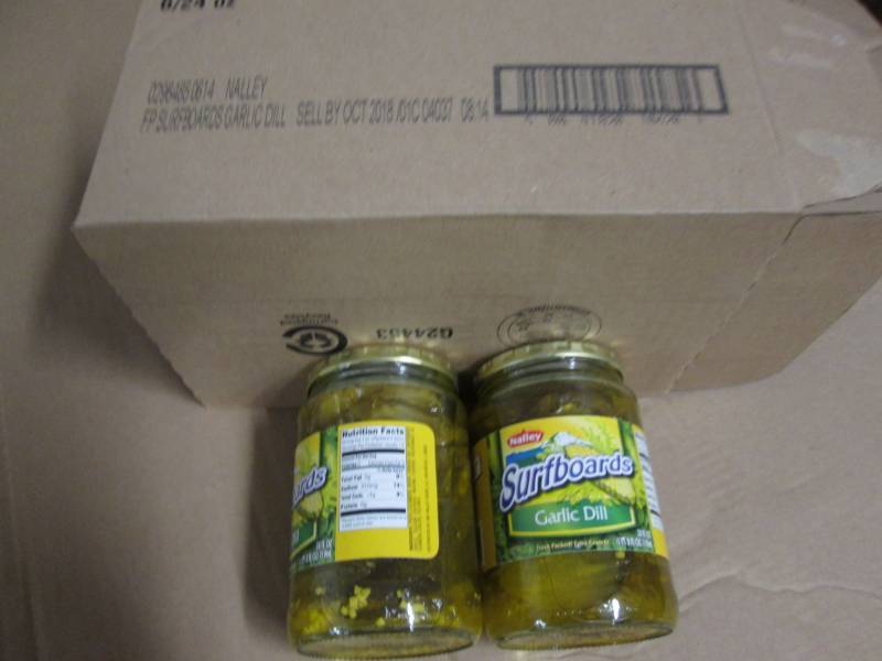 6 Jars, 24 fl oz. Nalley Surfboards...
