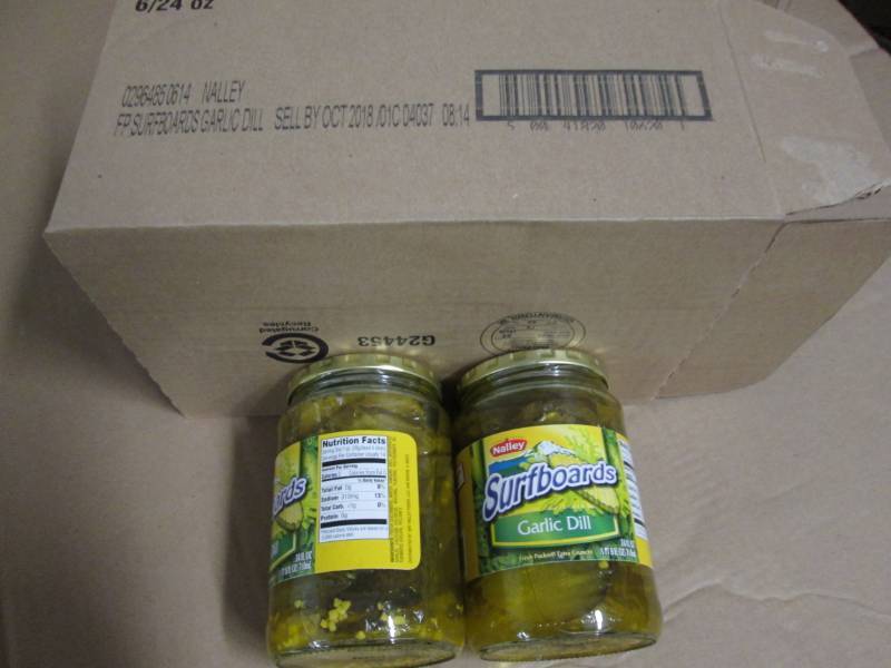 6 Jars, 24 fl oz. Nalley Surfboards...
