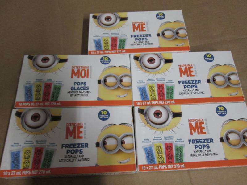 5 Packs of Despicable Me Minion Mad...