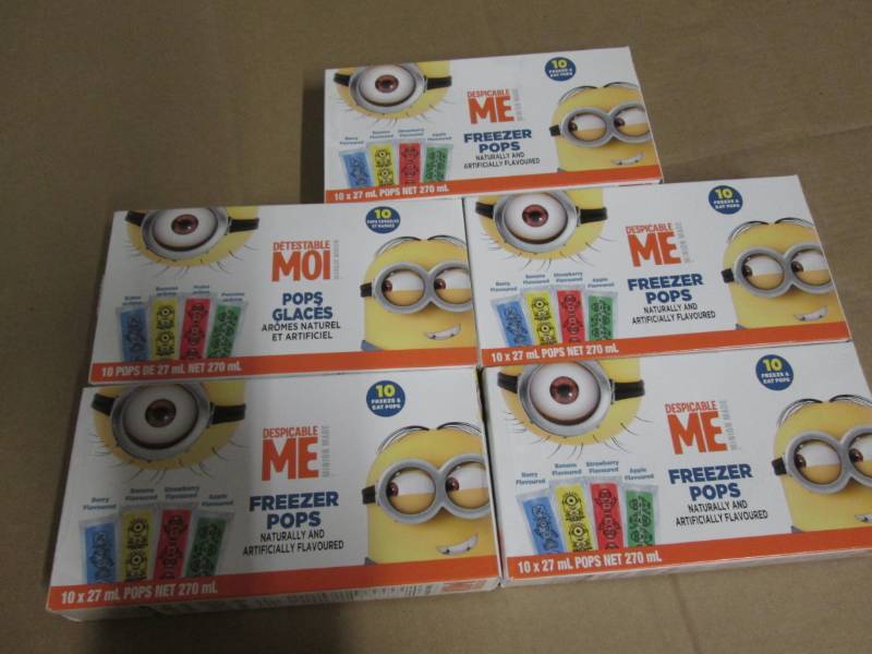 5 Packs of Despicable Me Minion Mad...