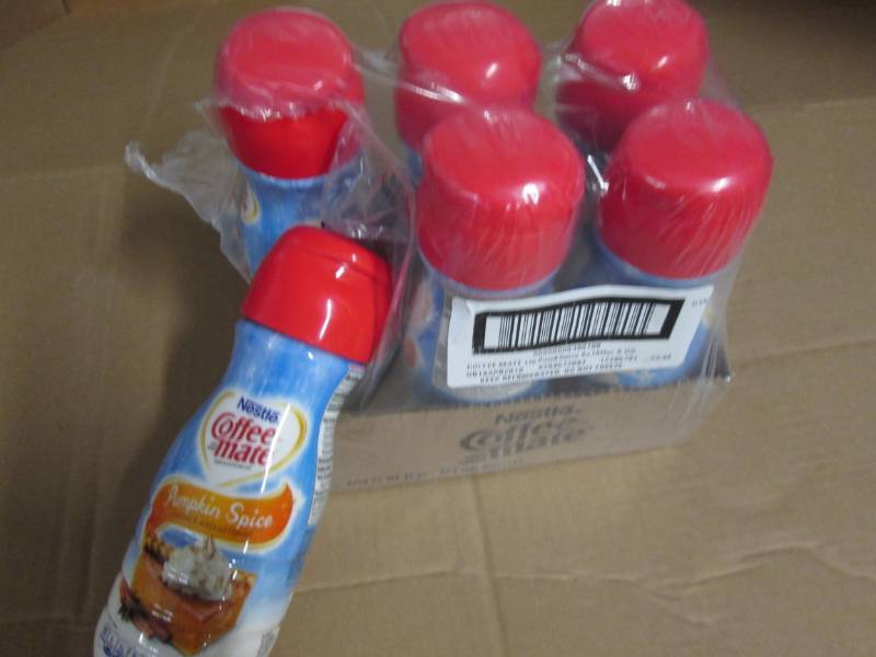 6 Bottles of Coffee Mate Pumpkin Sp...