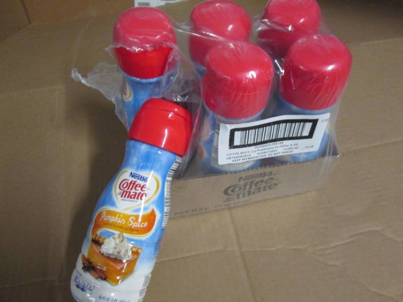 6 Bottles of Coffee Mate Pumpkin Sp...