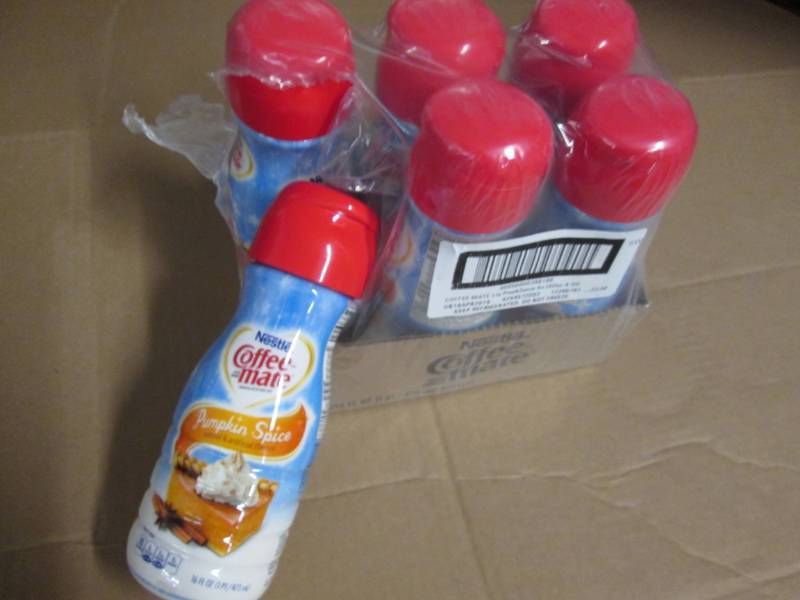 6 Bottles of Coffee Mate Pumpkin Sp...