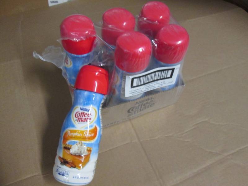 6 Bottles of Coffee Mate Pumpkin Sp...