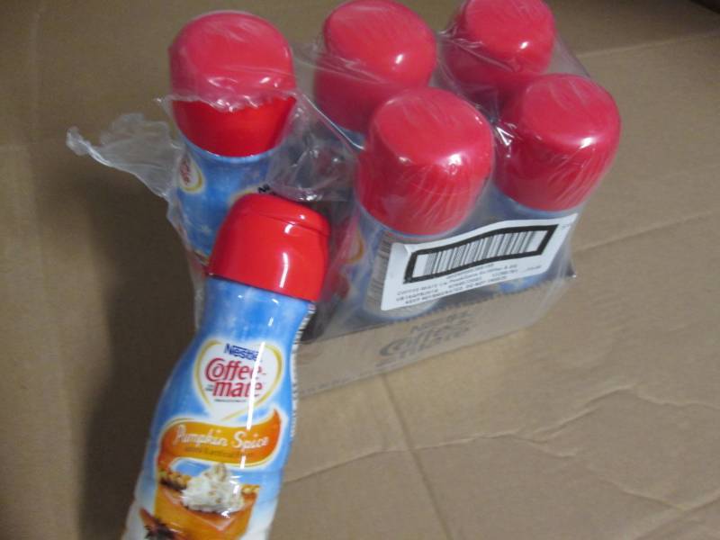 6 Bottles of Coffee Mate Pumpkin Sp...