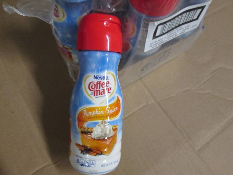 6 Bottles of Coffee Mate Pumpkin Sp...
