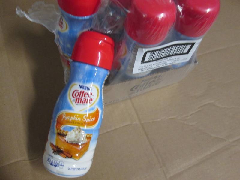 6 Bottles of Coffee Mate Pumpkin Sp...