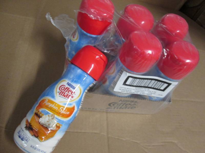 6 Bottles of Coffee Mate Pumpkin Sp...